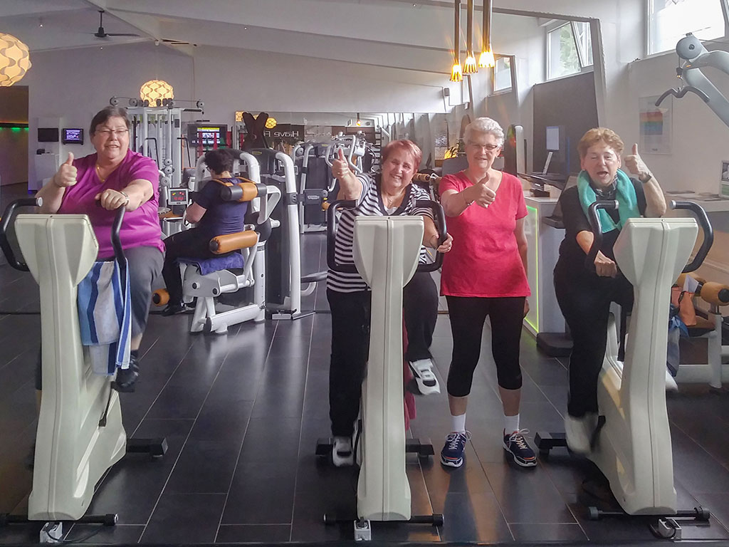Jutta, Hannelore, Doris und Sonja